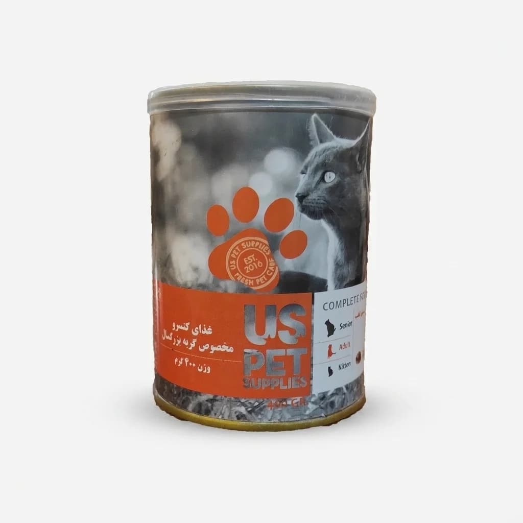 کنسرو یو اس پت مرغ و کدو سنبل الطیب گربه 400 گرمی